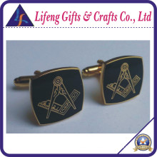 Metal Padrão Masonic Cuff Links